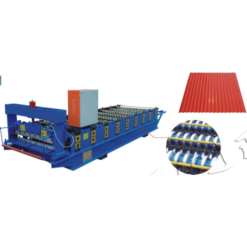 Steel sheet roof use colored panel roll forming machine